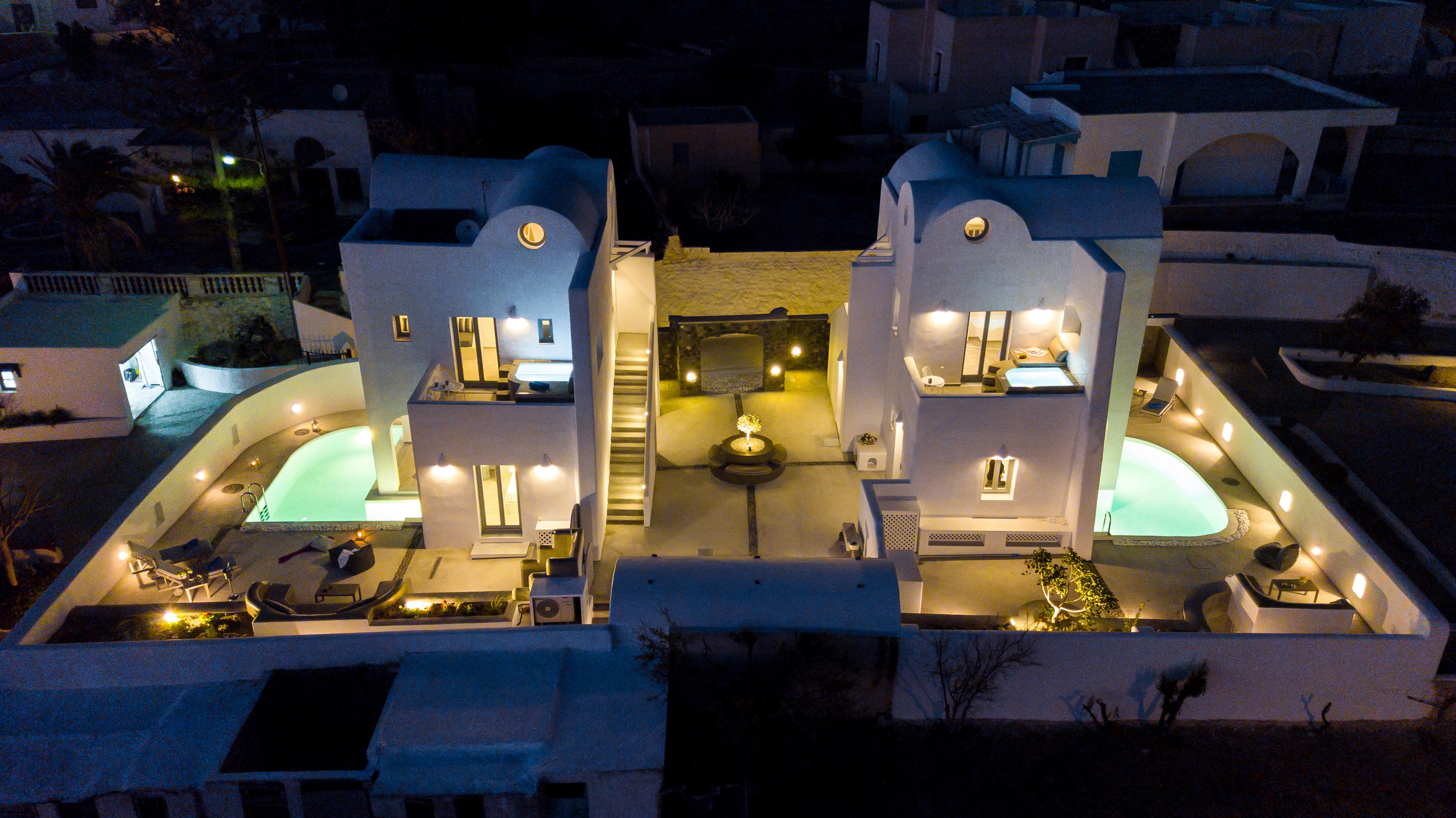 White Harmony Suites Megalochori  Dış mekan fotoğraf