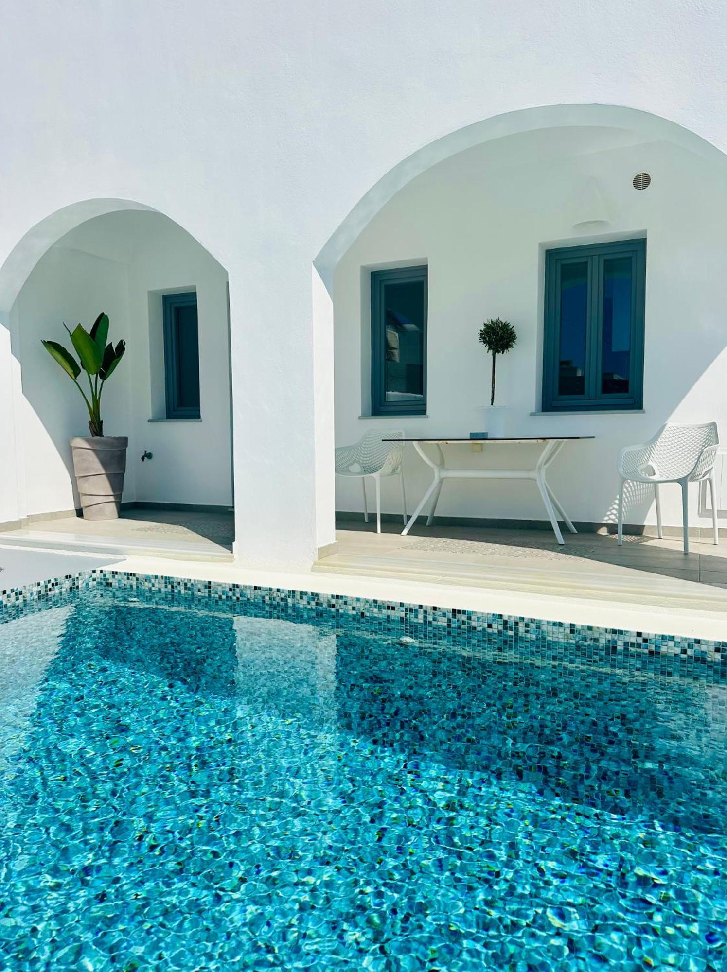 White Harmony Suites Megalochori  Dış mekan fotoğraf