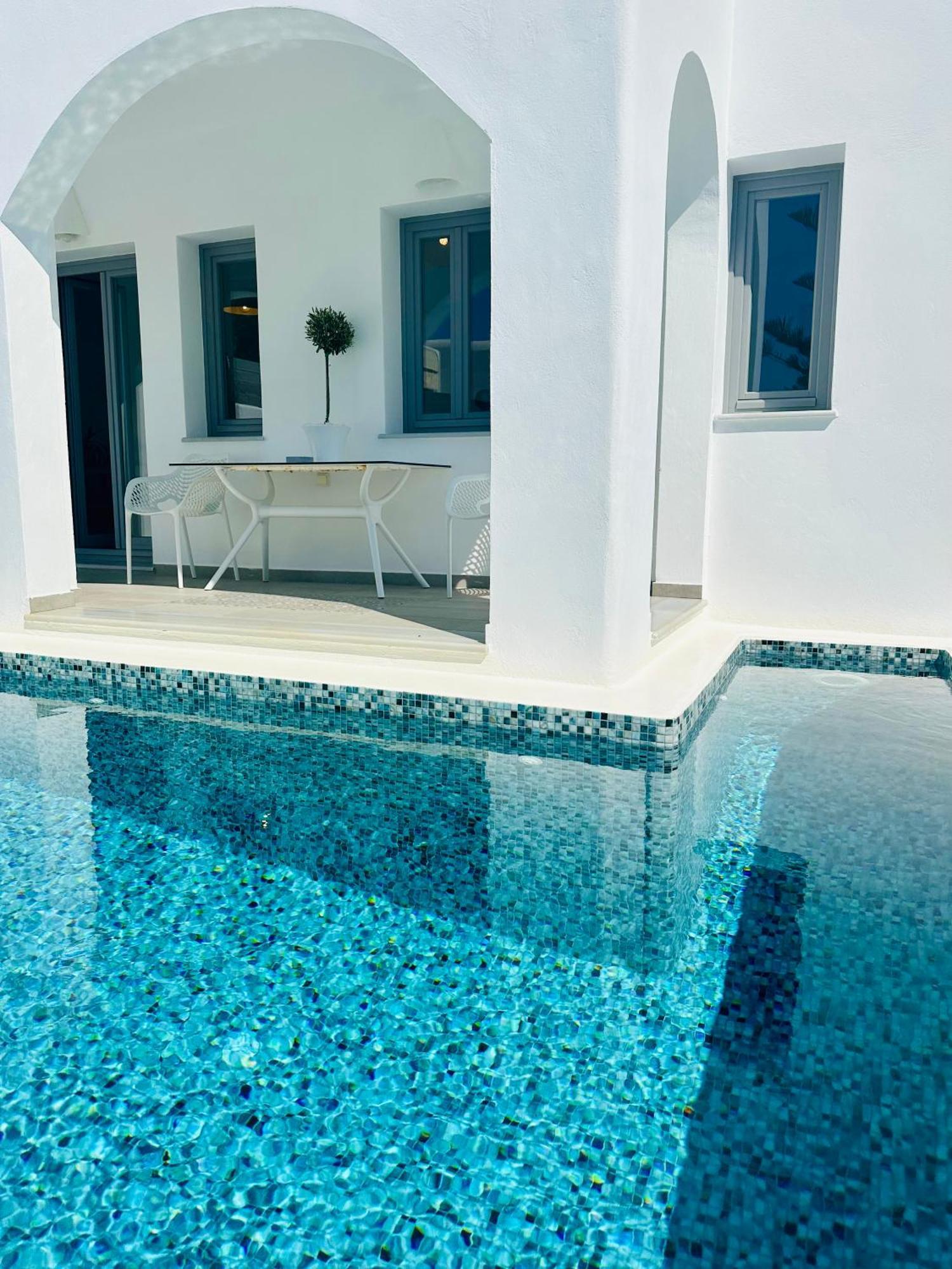 White Harmony Suites Megalochori  Dış mekan fotoğraf