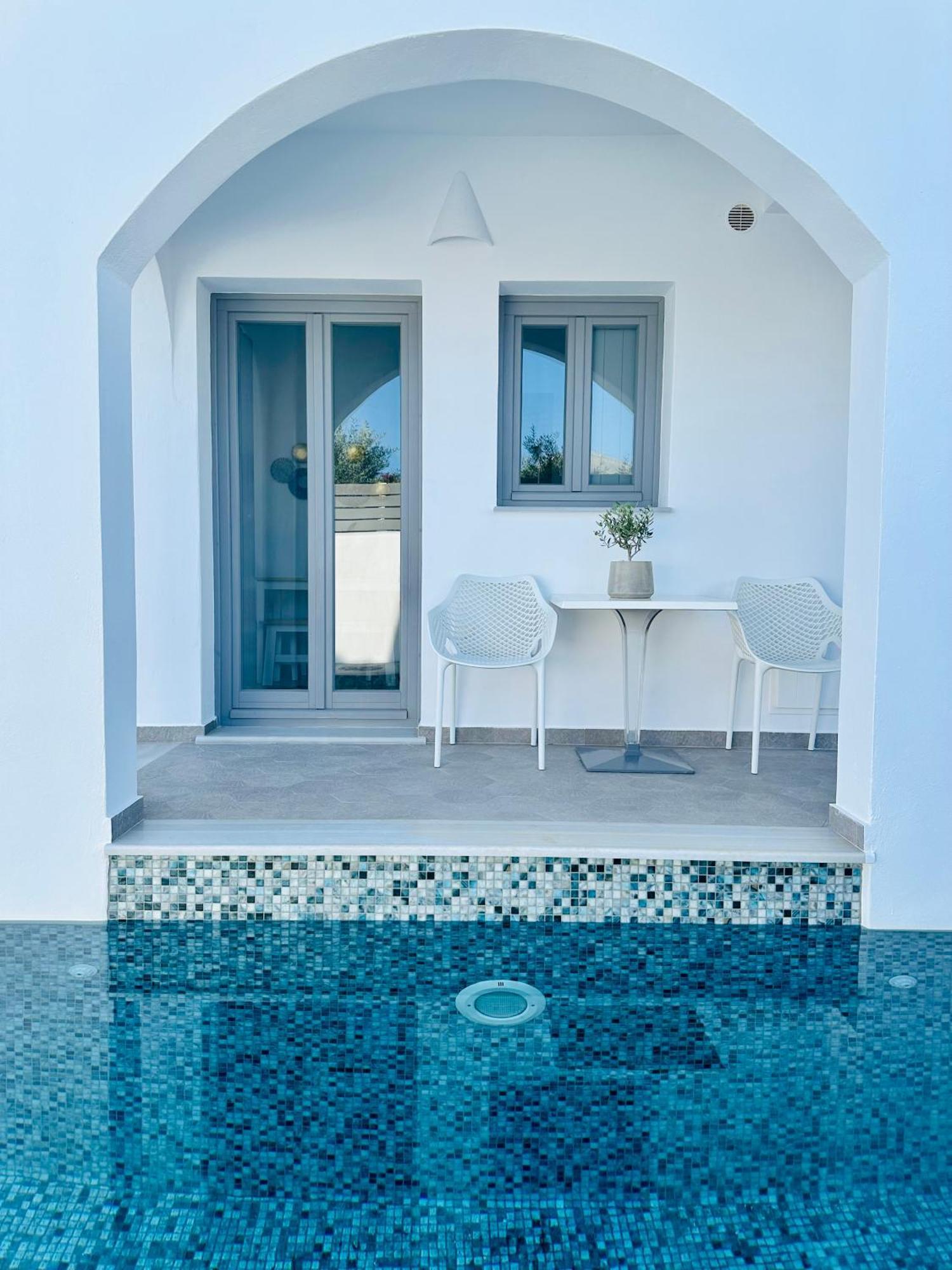 White Harmony Suites Megalochori  Dış mekan fotoğraf
