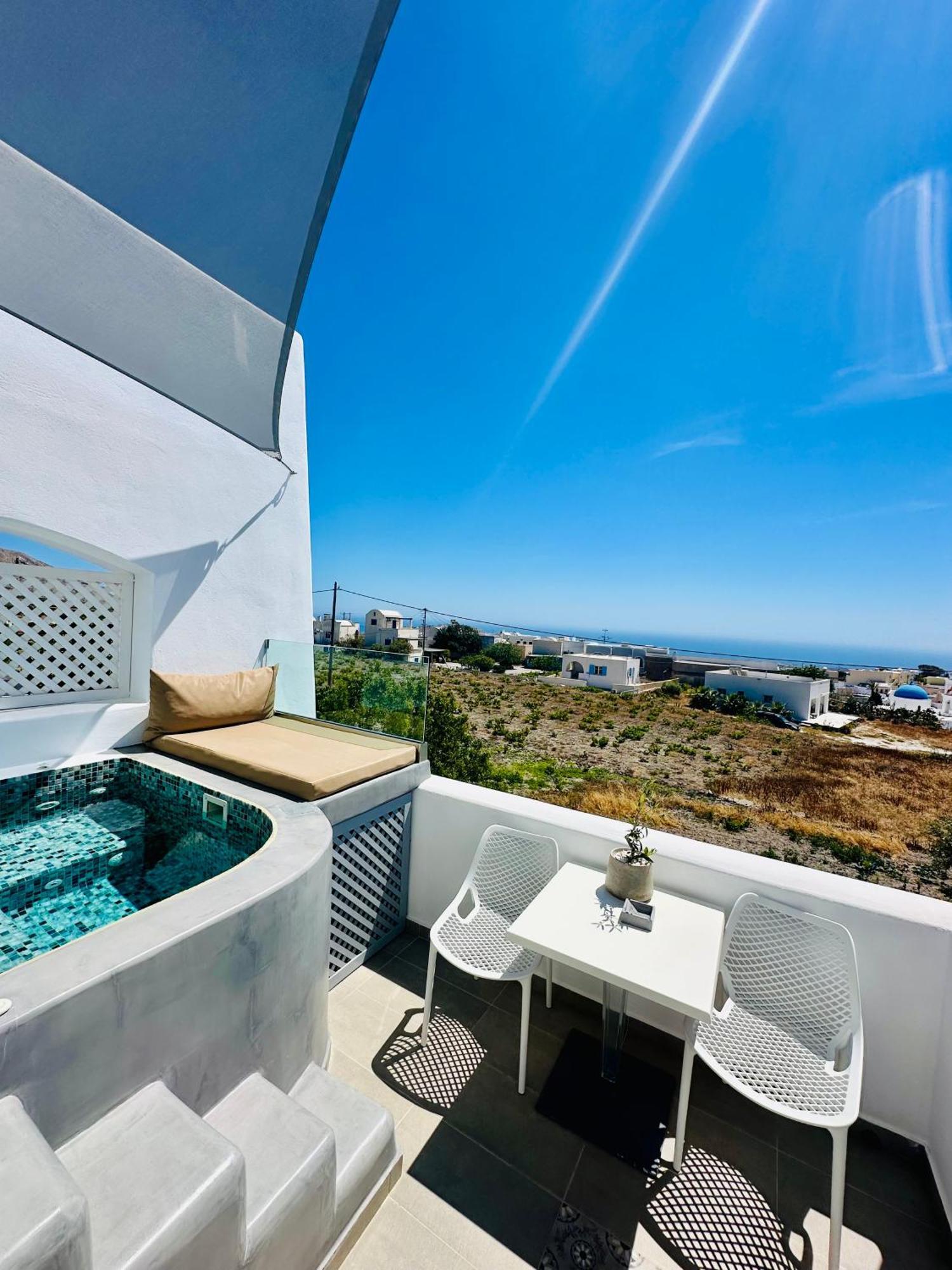 White Harmony Suites Megalochori  Dış mekan fotoğraf